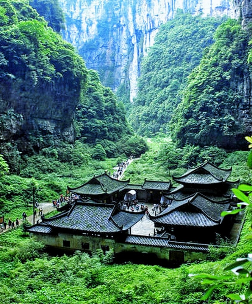 Reserva natural de Wolong en Sichuan, China.