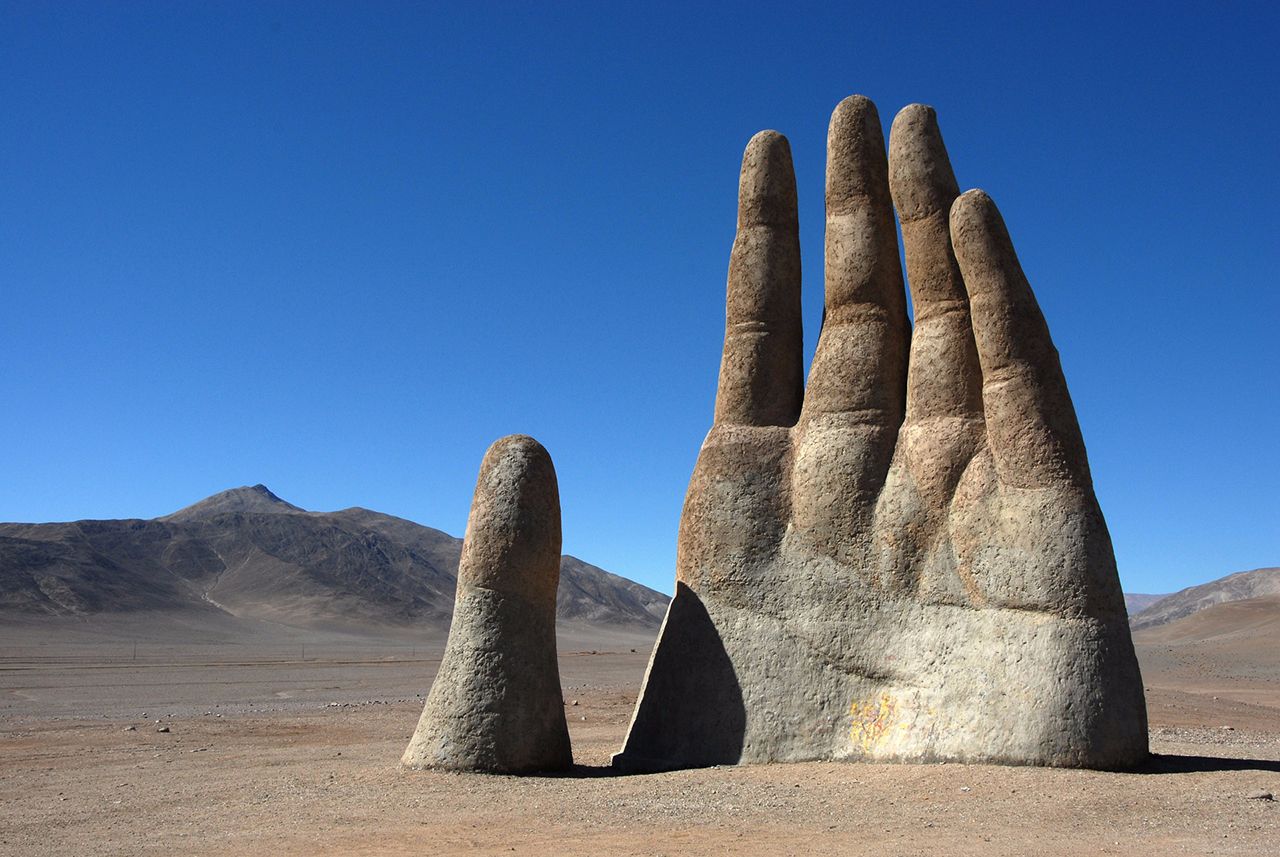 Resultado de imagen de ‘La mano del desierto’ (Chile)