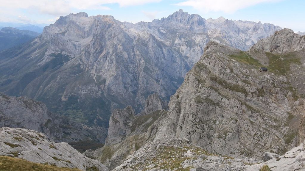 vistas desde el refugio