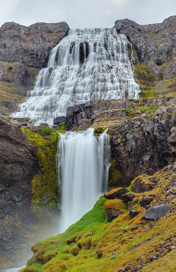cascada de Dynjandi