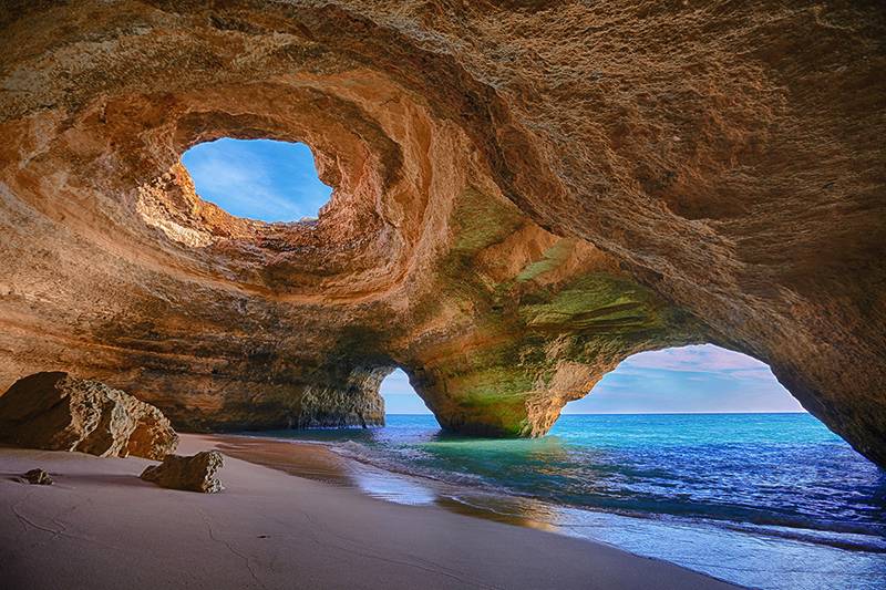 Benagil Cave en el Algarve