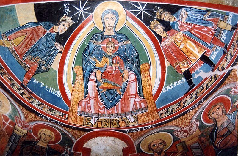 El Cristo Pantocrátor de San Clemente de Tahull